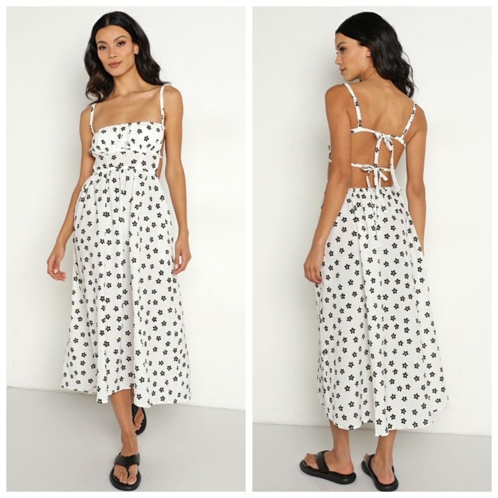 For Love‎ And Lemons Brenda Daisy Floral Midi Dress